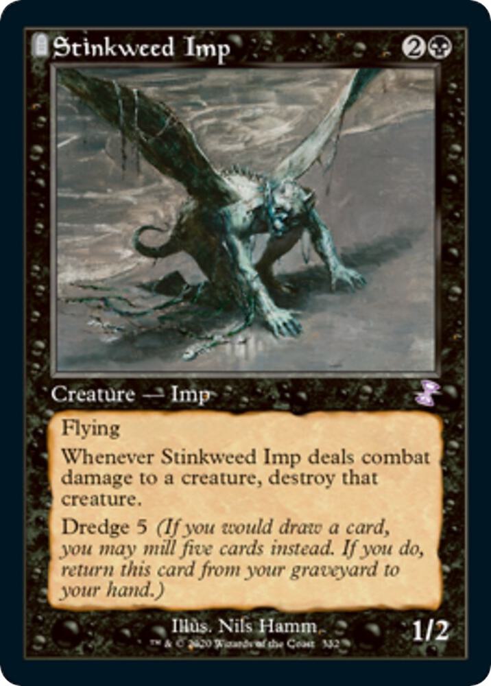 Stinkweed Imp 332/289 (Time Spiral: Remastered)  - Foil