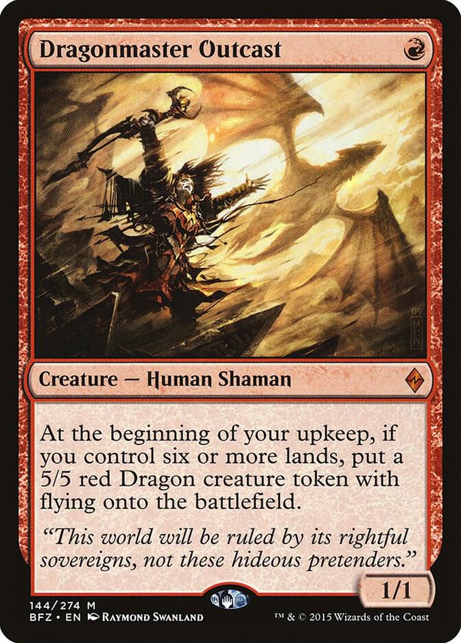 Dragonmaster Outcast (Battle for Zendikar) 