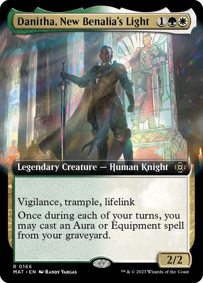 Danitha New Benalias Light Extended Art (March of the Machine: The Aftermath) 