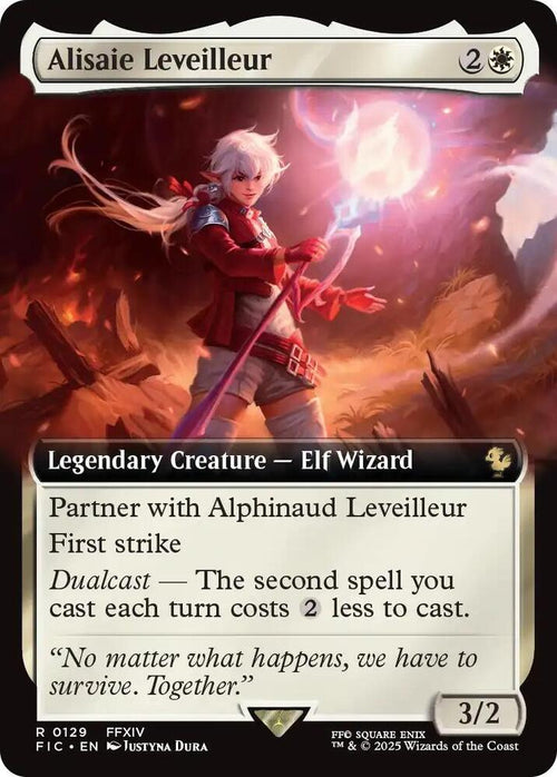 Alisaie Leveilleur 129/486 (Commander: FINAL FANTASY)  - Extended Art Foil