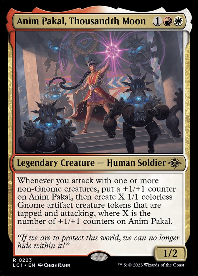 Anim Pakal, Thousandth Moon 223 (The Lost Caverns of Ixalan)  - Foil