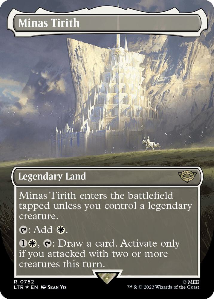 Minas Tirith 752 (Universes Beyond: The Lord of the Rings: Tales of Middle-earth)  - Borderless Surge Foil