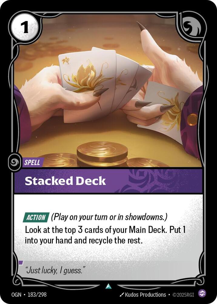 Stacked Deck (Origins)  - Foil