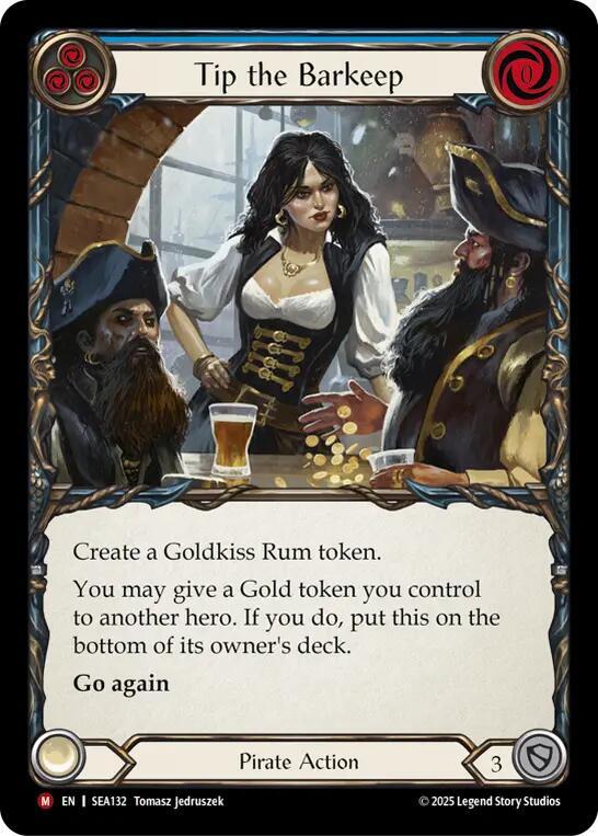 Tip the Barkeep (High Seas)  - Rainbow Foil