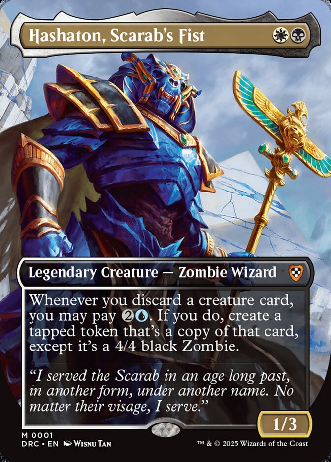 Hashaton, Scarab's Fist (Commander: Aetherdrift) 