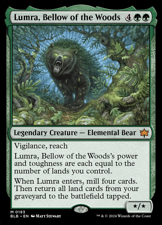 Lumra, Bellow of the Woods (Bloomburrow) 