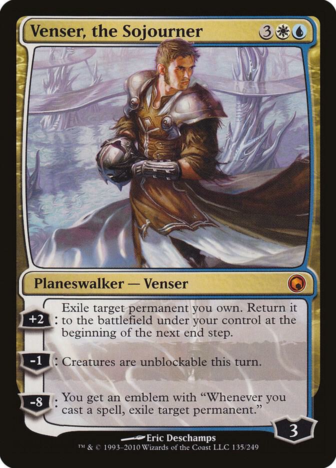 Venser the Sojourner (Scars of Mirrodin) 