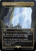 Henneth Annun Reflecting Pool Borderless Surge Foil 403 (Commander: The Lord of the Rings: Tales of Middle-earth)  - Borderless Surge Foil