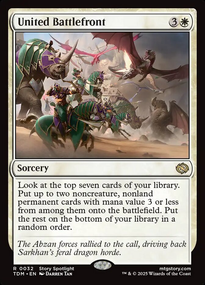 United Battlefront (Tarkir: Dragonstorm)  - undefined