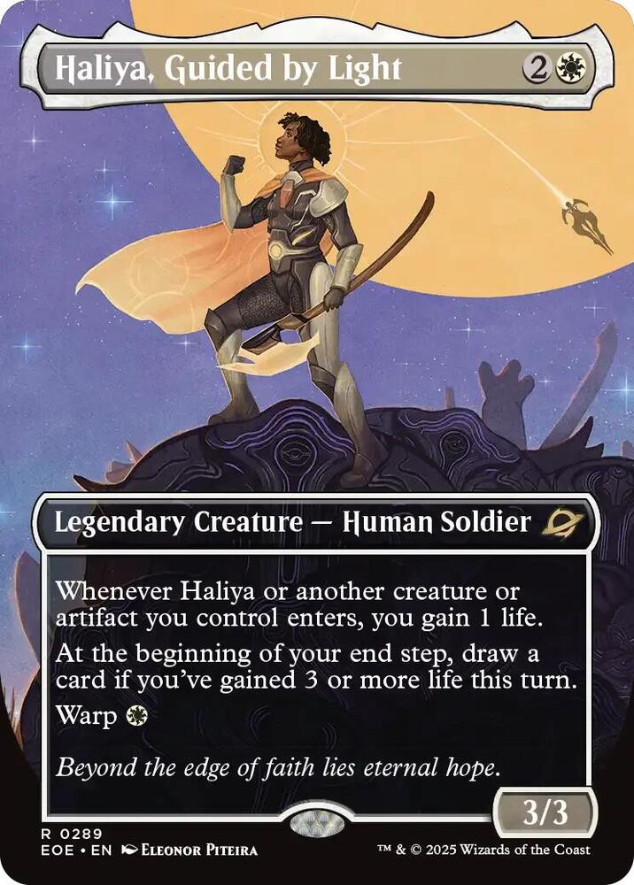 Haliya Guided by Light Borderless (Edge of Eternities) 