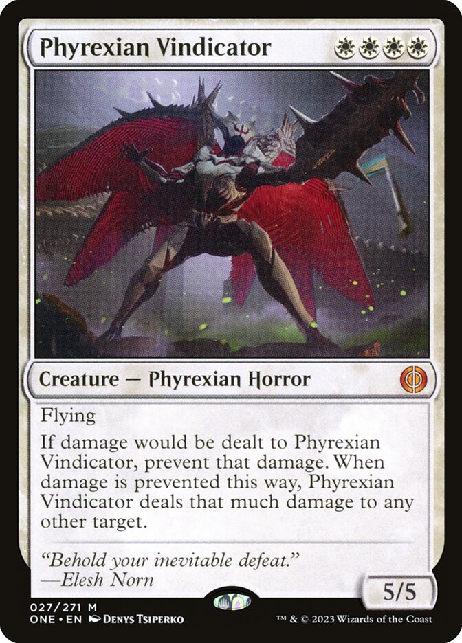 Phyrexian Vindicator 27 (Phyrexia: All Will Be One) 