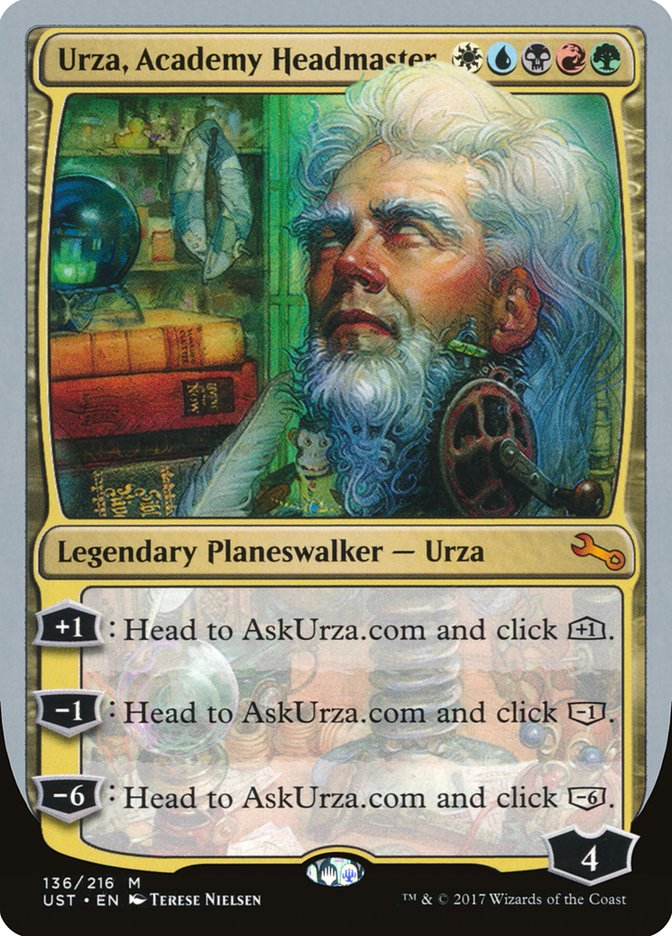 Urza, Academy Headmaster (Unstable) 