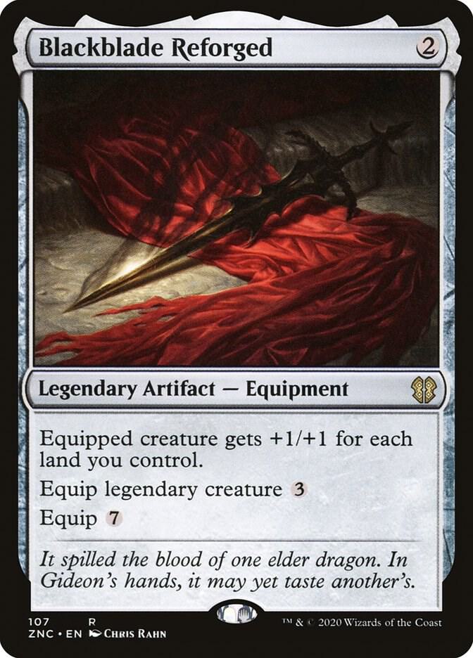 Blackblade Reforged (Commander: Zendikar Rising) 