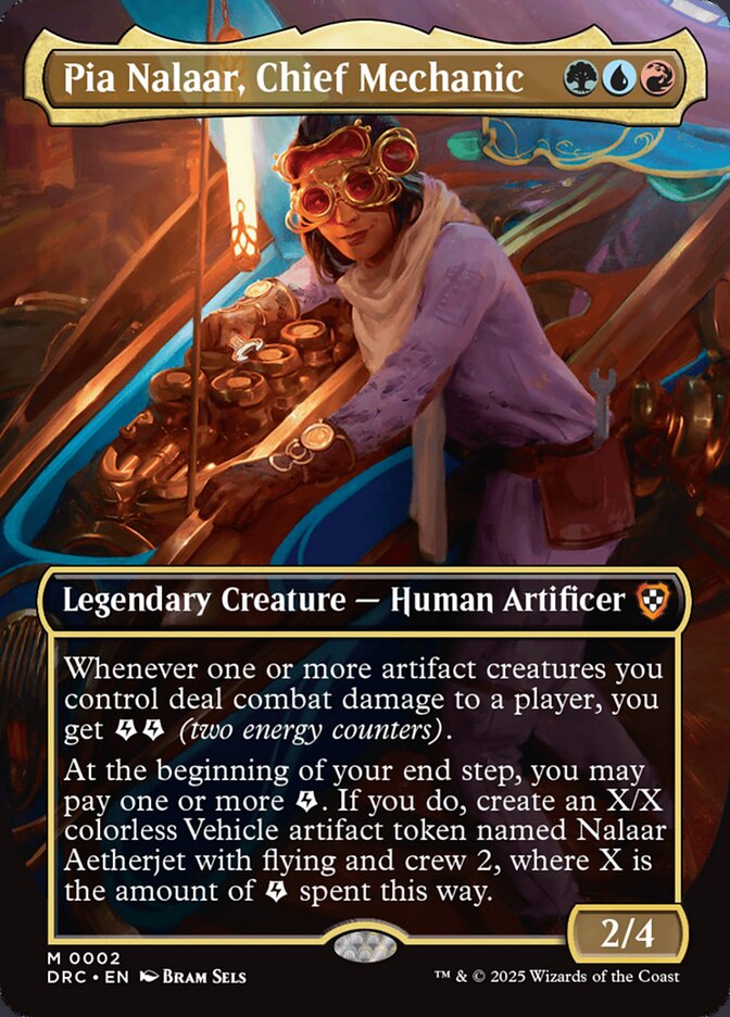 Pia Nalaar, Chief Mechanic (Commander: Aetherdrift) 