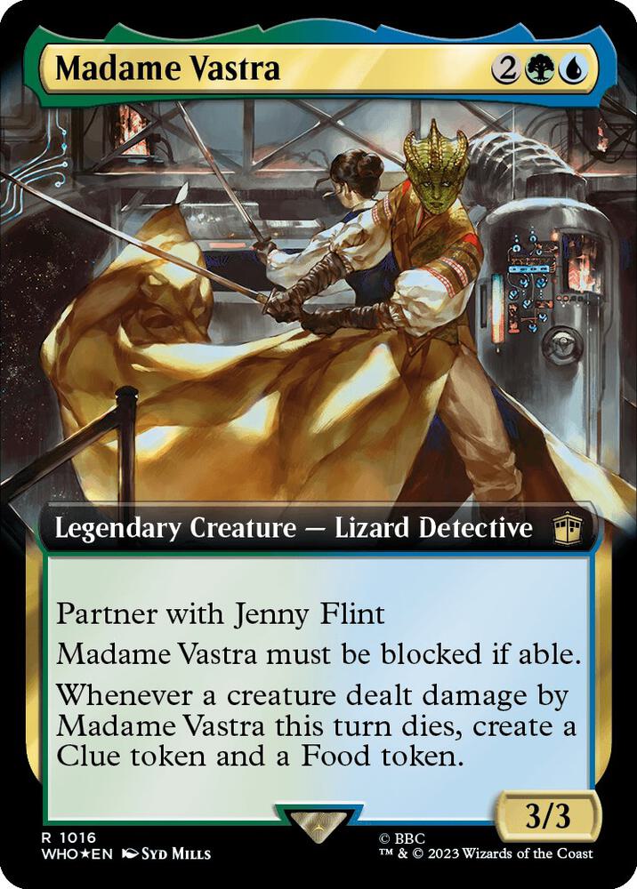 Madame Vastra Extended Art Surge Foil (Universes Beyond: Doctor Who)  - undefined