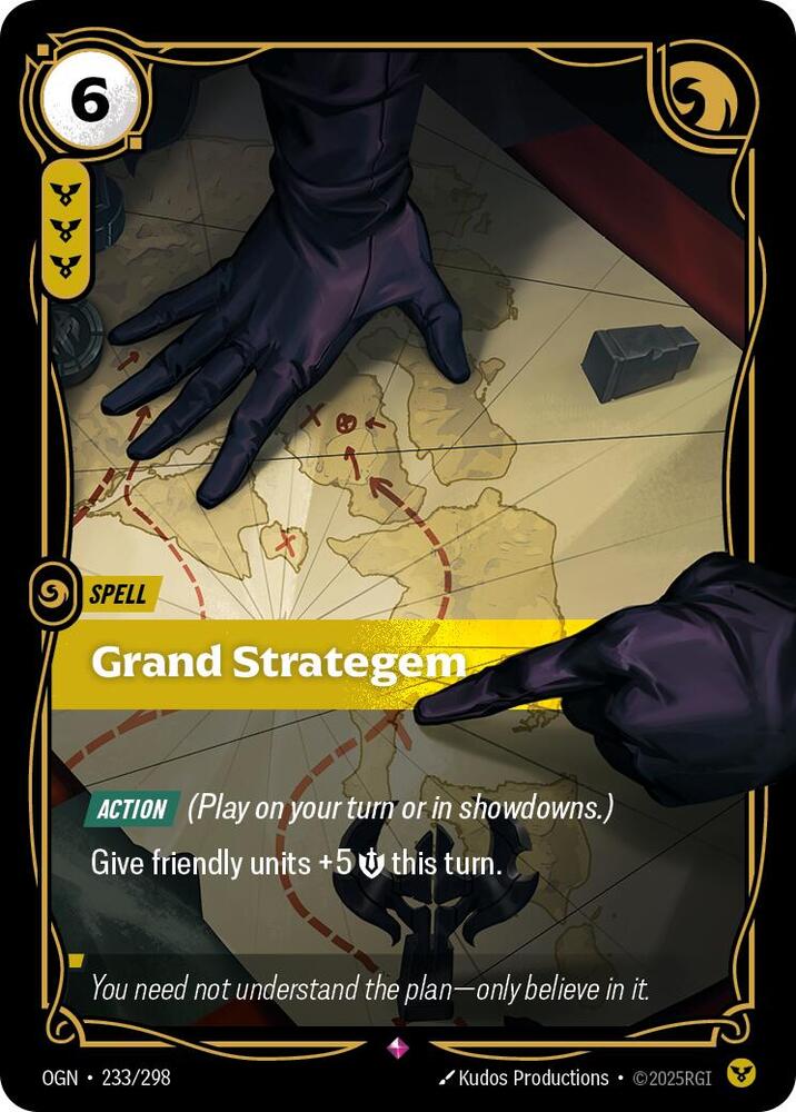 Grand Strategem (Origins)  - Foil