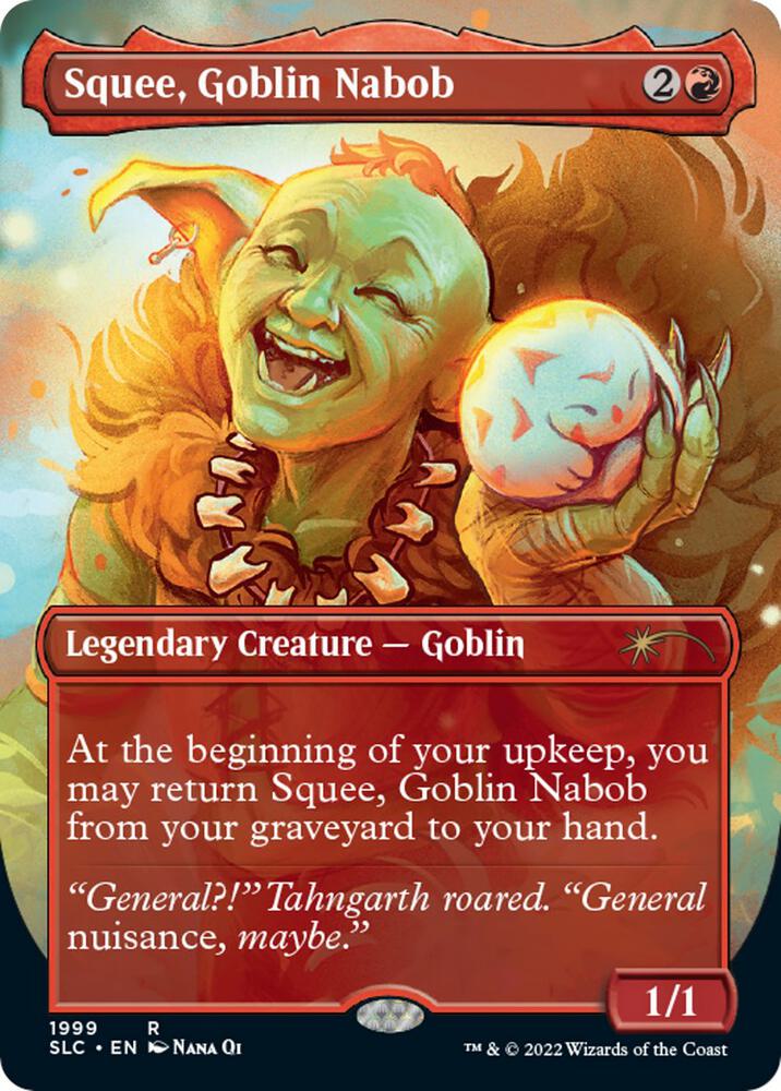 Squee, Goblin Nabob 1999/84 (Secret Lair: 30th Anniversary Countdown Kit)  - Borderless