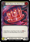 Ninth Blade of the Blood Oath (Arcane Rising)  - 1st Edition Rainbow Foil