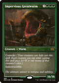Impervious Greatwurm Foil Etched (Double Masters 2022)  - undefined
