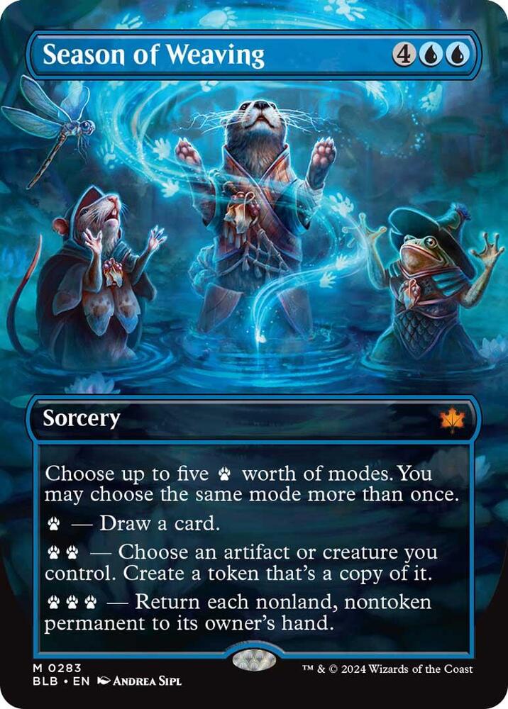 Season of Weaving Borderless (Bloomburrow) 