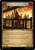 Mutiny on the Battalion Barque Treasure (High Seas)  - Cold Foil