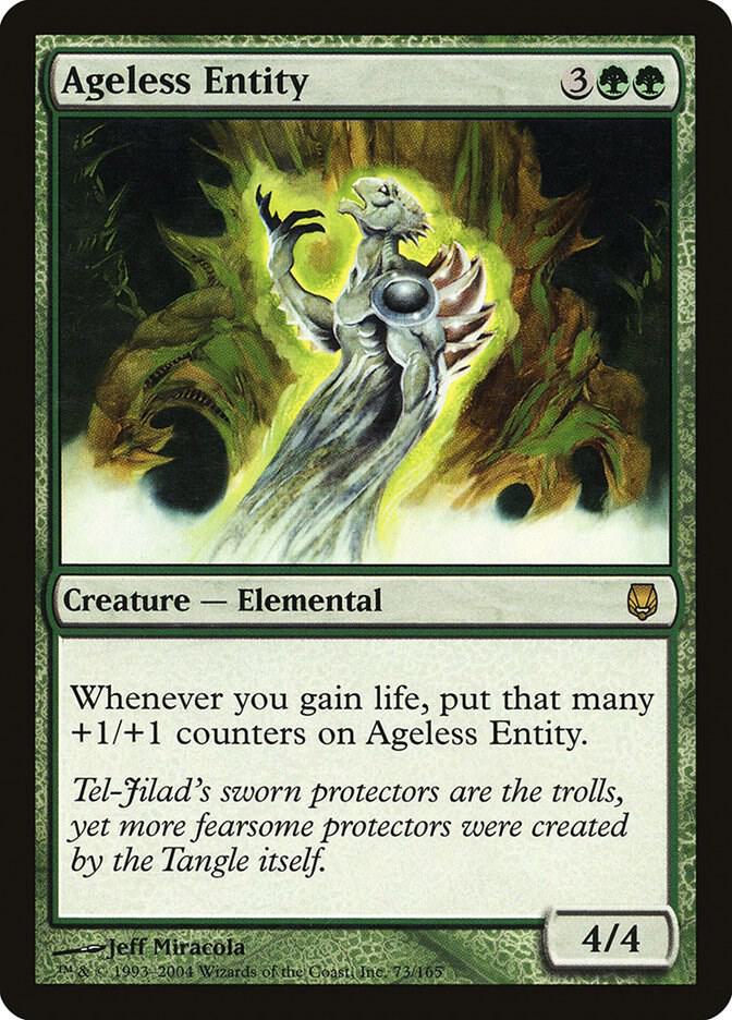 Ageless Entity 73/165 (Darksteel)  - Foil