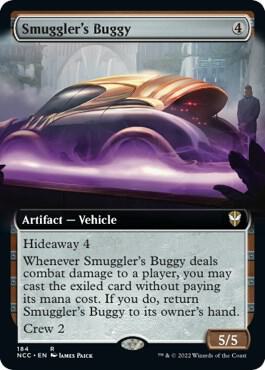 Smugglers Buggy Extended Art (Commander: Streets of New Capenna) 