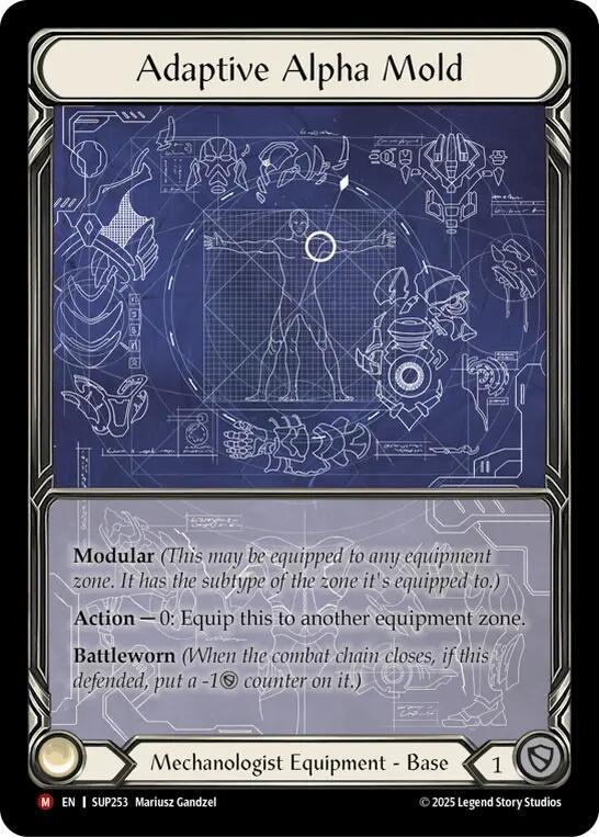 Adaptive Alpha Mold Extended Art (Super Slam)  - Cold Foil