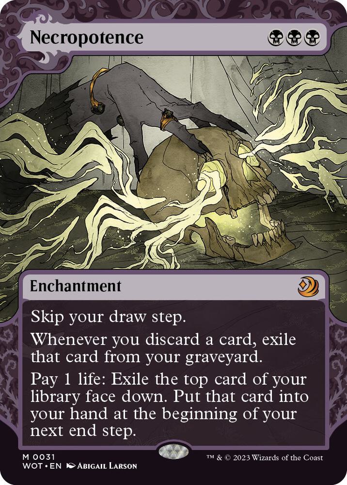 Necropotence (Wilds of Eldraine: Enchanting Tales) 