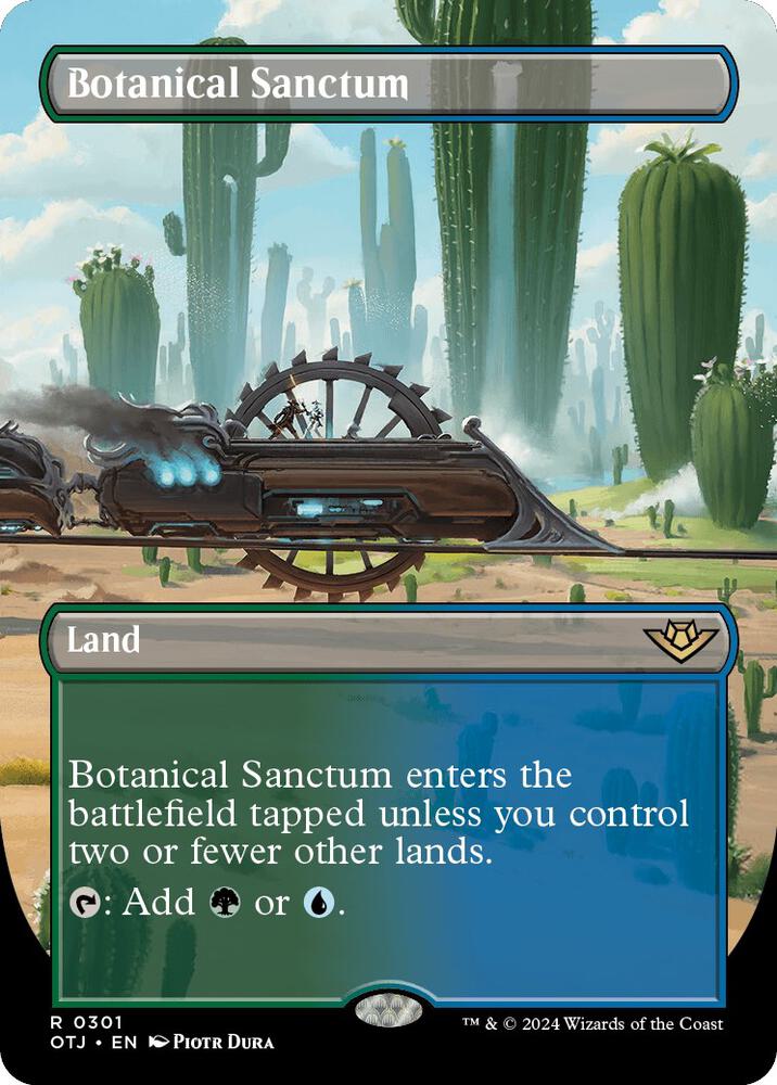 Botanical Sanctum Borderless (Outlaws of Thunder Junction) 