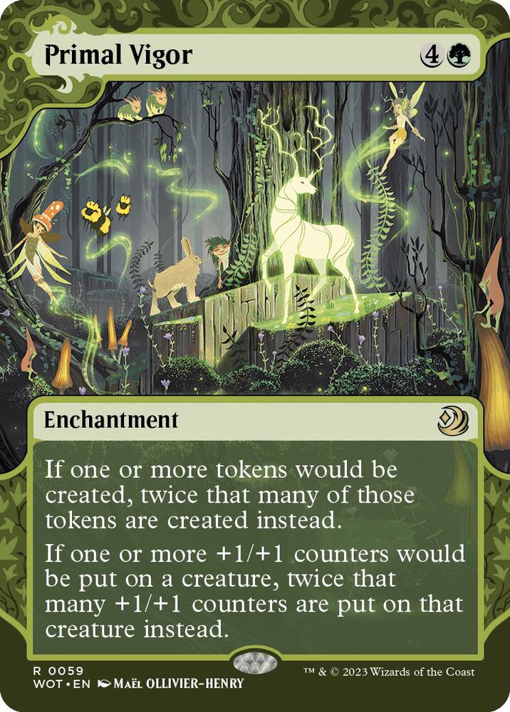 Primal Vigor (Wilds of Eldraine: Enchanting Tales)  - undefined