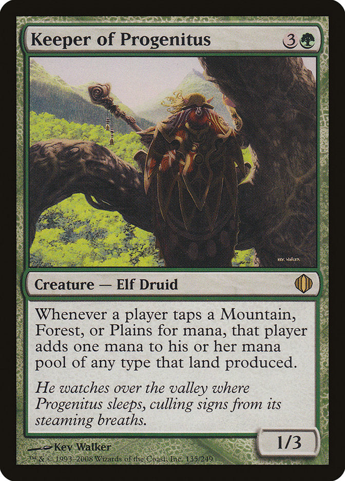 Keeper of Progenitus 135 (Shards of Alara) 