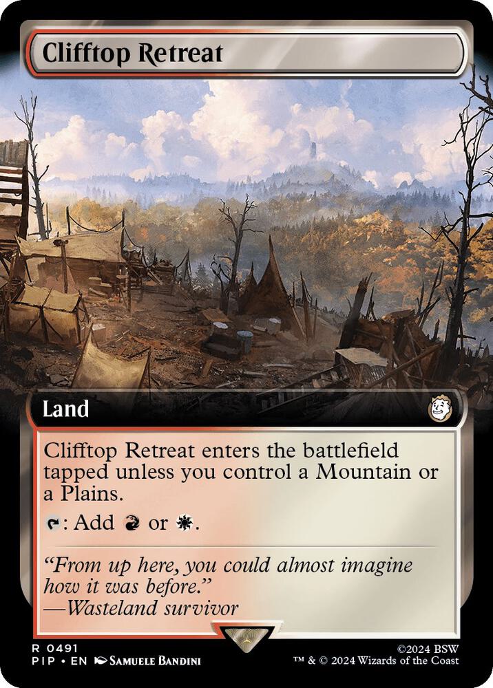 Clifftop Retreat Extended Art (Universes Beyond: Fallout)  - undefined