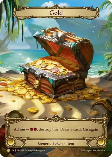 Gold Treasure (High Seas)  - Cold Foil