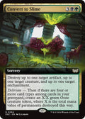 Convert to Slime Extended Art (Commander: Duskmourn: House of Horror) 