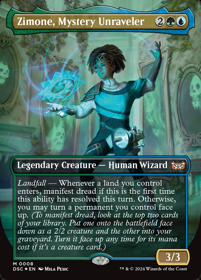 Zimone, Mystery Unraveler (Commander: Duskmourn: House of Horror)  - undefined