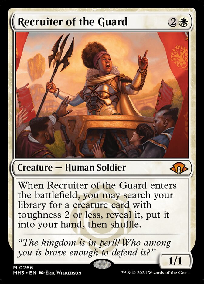 Recruiter of the Guard 266 (Modern Horizons 3)  - Foil
