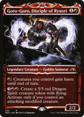 Goro-Goro, Disciple of Ryusei 320/302 (Kamigawa: Neon Dynasty)  - Showcase Foil