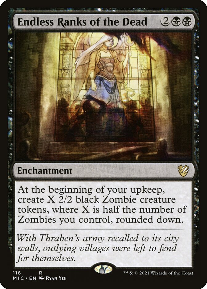 Endless Ranks of the Dead 116/38 (Commander: Innistrad: Midnight Hunt) 