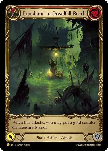 Expedition to Dreadfall Reach Treasure (High Seas)  - Cold Foil