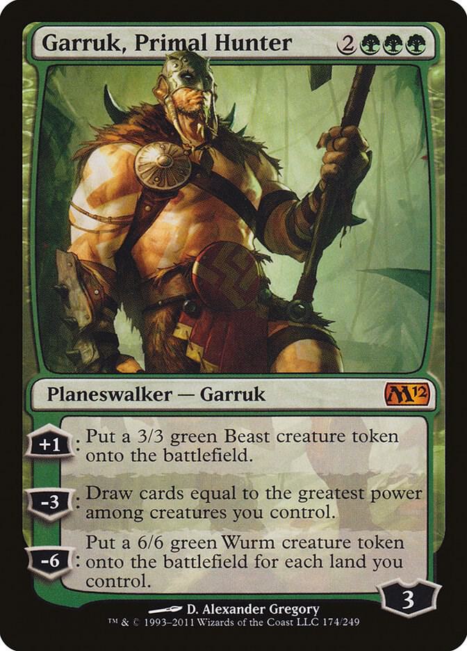 Garruk Primal Hunter (Magic 2012 (M12)) 