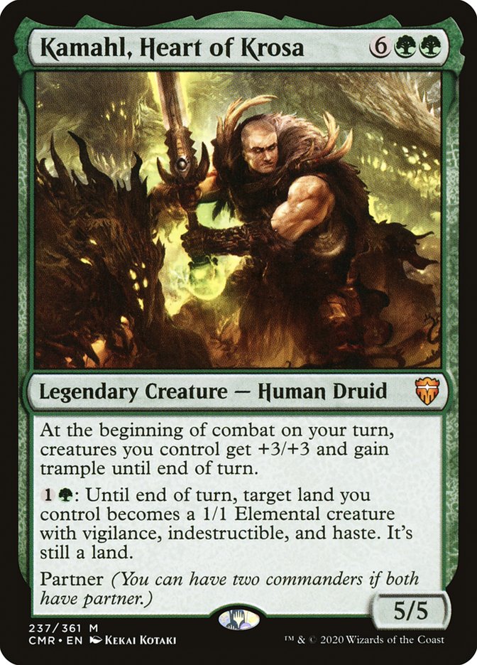 Kamahl, Heart of Krosa (Commander Legends)  - undefined