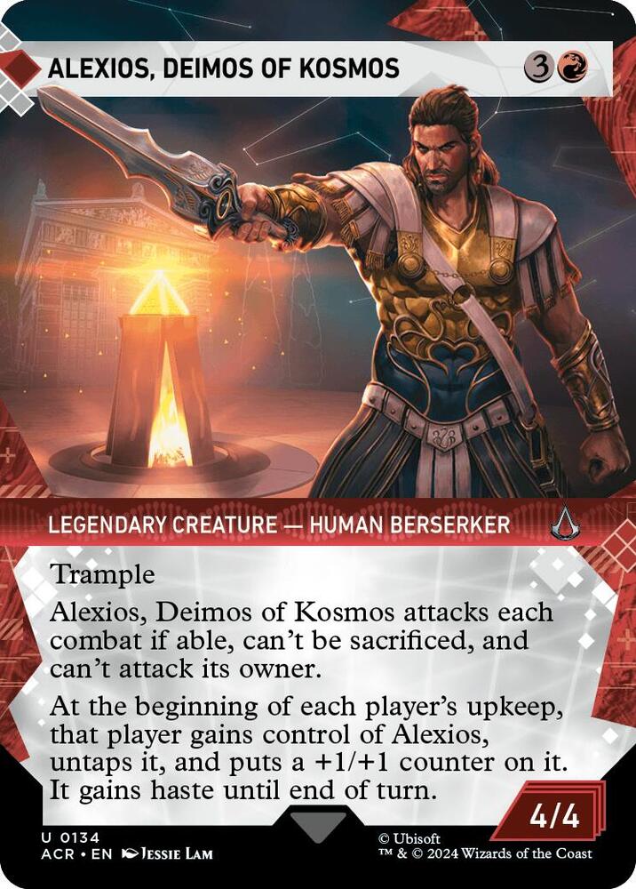 Alexios, Deimos of Kosmos 134 (Universes Beyond: Assassin's Creed)  - Foil