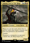 Sauron, Lord of the Rings (Commander: The Lord of the Rings: Tales of Middle-earth)  - undefined