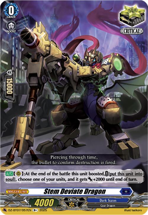 Stem Deviate Dragon (DZ-BT07/057EN) [DZ-BT07: Moon Fangs & Cerulean Blaze]