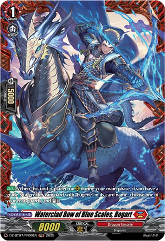 Waterclad Bow of Blue Scales, Bogart (DZ-BT07/FR06EN) [DZ-BT07: Moon Fangs & Cerulean Blaze]