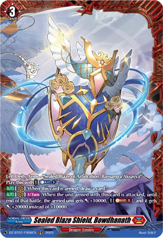 Sealed Blaze Shield, Bowdhanath (DZ-BT07/FR08EN) [DZ-BT07: Moon Fangs & Cerulean Blaze]