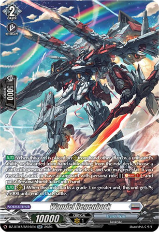 Wandel Regenbork (DZ-BT07/SR16EN) [DZ-BT07: Moon Fangs & Cerulean Blaze]