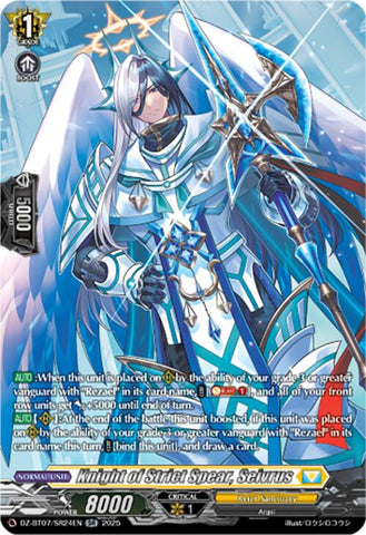 Knight of Strict Spear, Seivrus (DZ-BT07/SR24EN) [DZ-BT07: Moon Fangs & Cerulean Blaze]