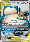 Eevee & Snorlax GX 171/181 (SM - Team Up)  - Holofoil